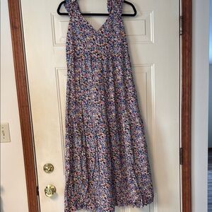 Floral Multicolor Maxi Dress